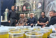 گزارش تصویری خدمات رسانی موکب آقای شهید